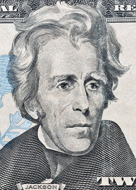 istock Andrew Jackson portrait on twenty US dollar banknote macro 618936880