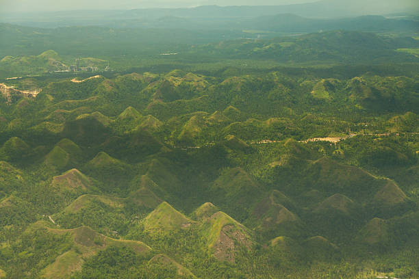 istock Quitinday green hill chocolate hills Legazpi, Philippines 618941894