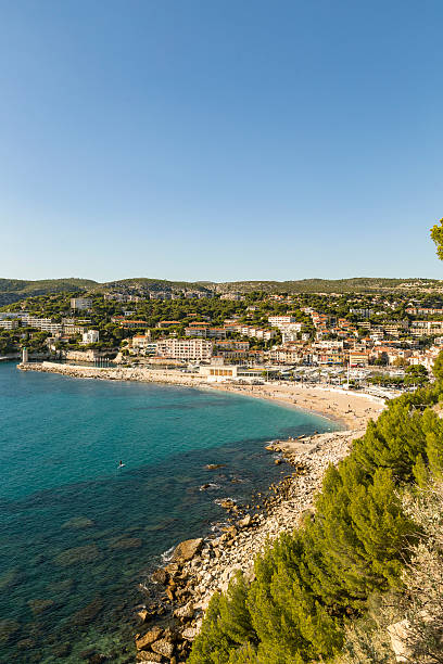 istock view to Cassis from scenic route de cretes 618946978