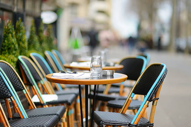 istock Cozy outdoor cafe 618950450