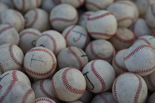 istock Baseball ball,contained in the basket 618957392