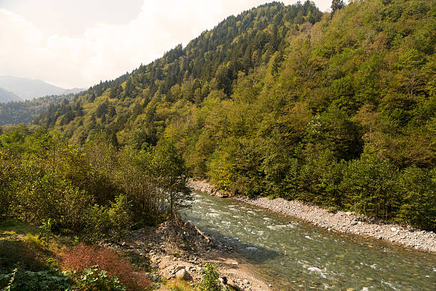 Firtina River in Northern Turkey