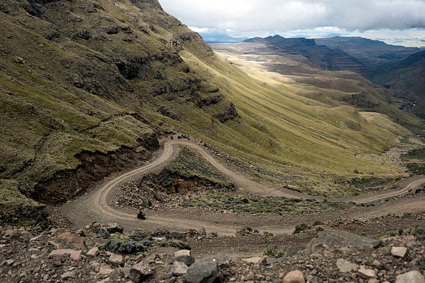 istock Remote Mountain Pass In Lesotho Africa 618966062