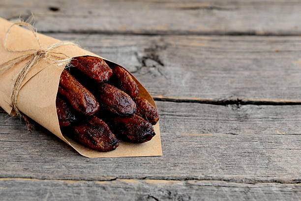 istock Dried bananas fruits in wrapping paper 618966986
