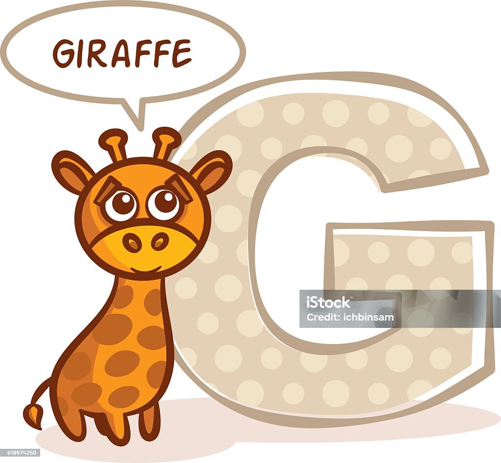 Abc Zoo Alphabet Letter G Giraffe Hình minh họa Sẵn có - Tải xuống Hình ảnh  Ngay bây giờ - Bảng chữ cái, Chữ viết - Văn bản, Dễ thương - iStock