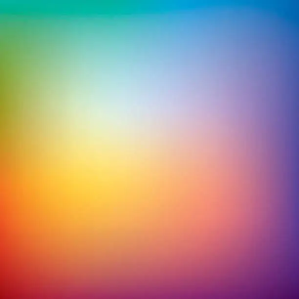 Vector illustration of Abstract mesh background, multicolor gradient, rainbow