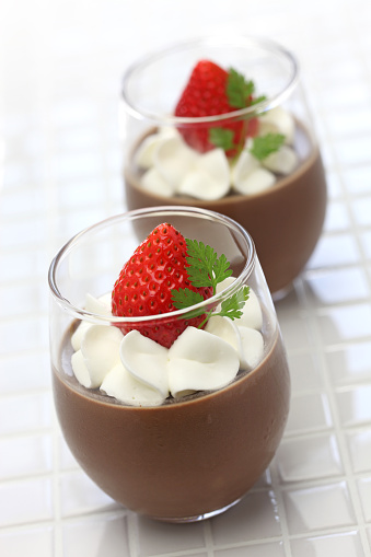 homemade chocolate mousse
