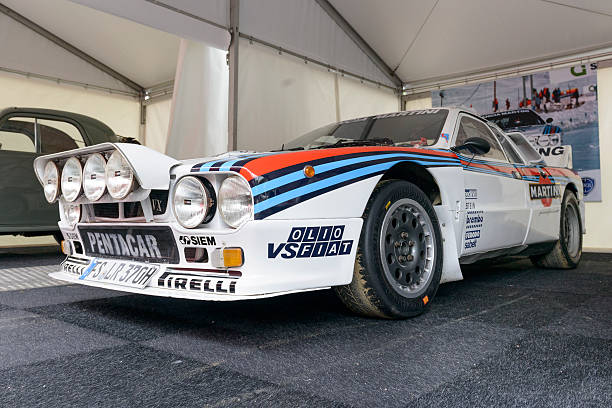 Martini Racing Group B Lancia 037 Rally Car Stock Photo - Download