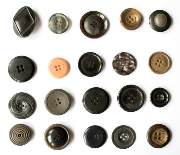 istock Mixed Assortment of Buttons 619046120