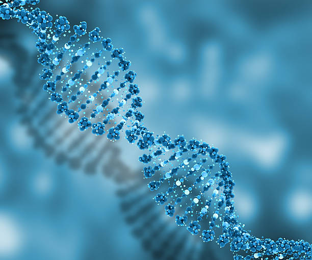 istock 3D DNA strands medical background 619049610