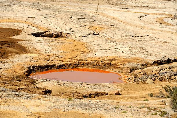istock Water ponding near the Dead Sea, Jordan 619052132