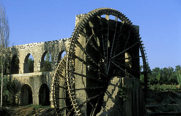 istock MIDDLE EAST SYRIA HAMA WATERWHEELS 619056472