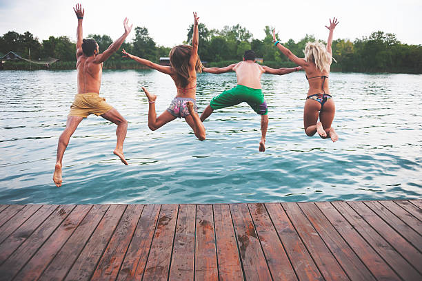 istock Friends have fun on vacation 619059080