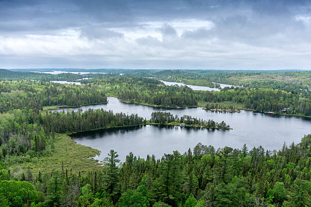 istock contryside ontario canada nature aerial 619063480