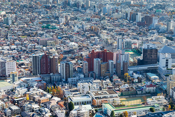 istock Tokyo city residence area 619069642
