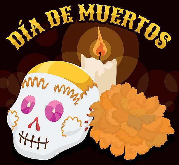 Ofrenda Dia De Muertos Vectores Libres de Derechos - iStock