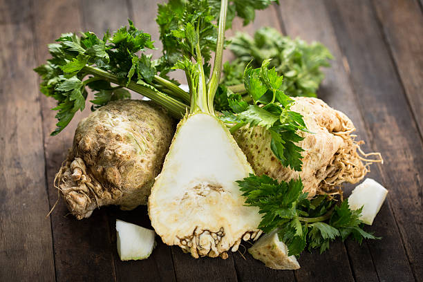 Fresh organic celery stock photo