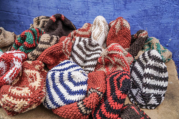 istock colorful hand knitted hats 619072592