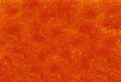 Texture, background for design of bright apricot jam