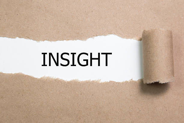 istock The word Insight appearing behind torn brown paper. 619083568
