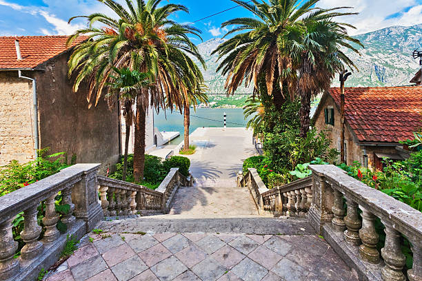 istock Stairs in the old town 619228816