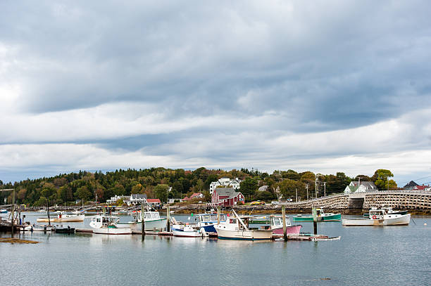 istock Bailey Island Cribstone Bridge, Harpswell, Maine 619229570
