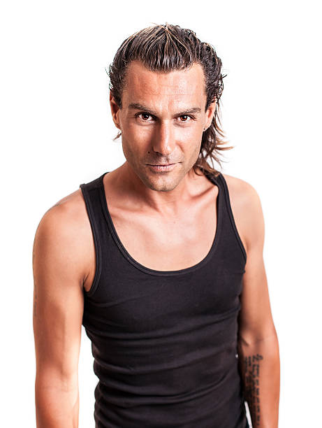 istock Portrait of a Confident Man, standing, on white background 619231550