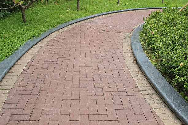 istock the walkway at public park. 619235874