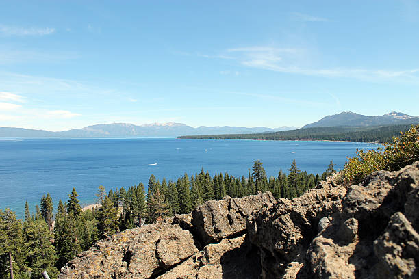 istock Lake Tahoe and Rocks 619236804