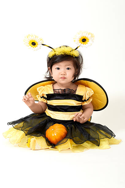 istock Baby Bee ready for Halloween 619236934
