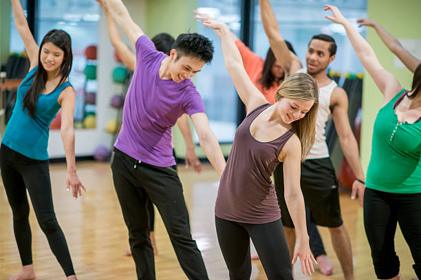 istock Dance Fitness Class 619237246