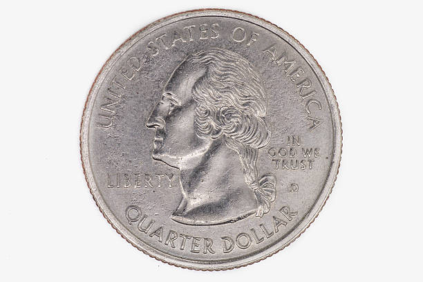 istock American one quarter dollar coin isolated on a white background 619241156