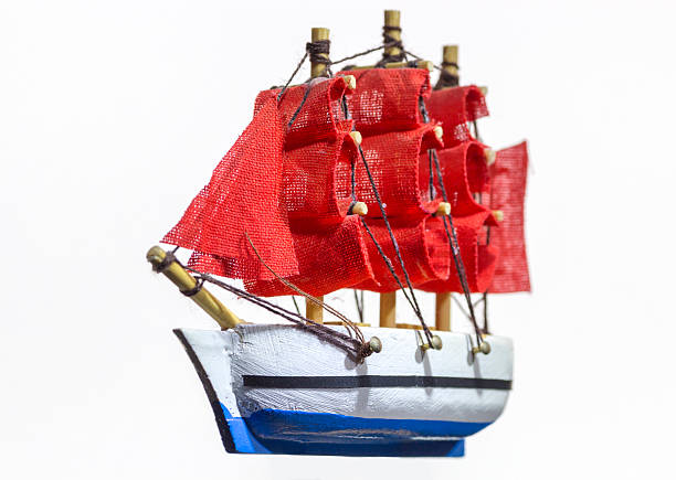 istock Statuette of a sailing ship 619242260