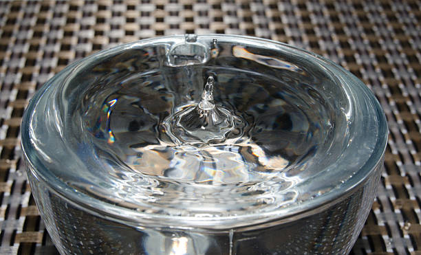 istock Falling drop of water 619245472