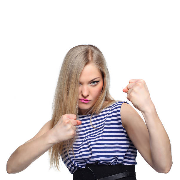 istock Young blond female sailor 619246448
