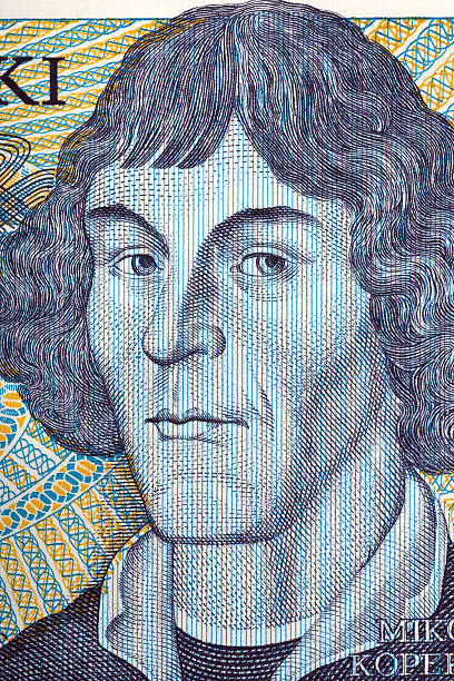 istock Nicolaus Copernicus portrait from old one thousand zloty 619249064
