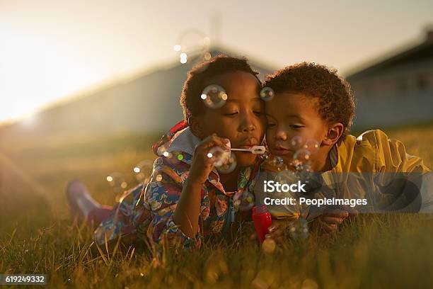 Siblings And The Best Of Friends Stock Photo - Download Image Now - African-American Ethnicity, African Ethnicity, Child