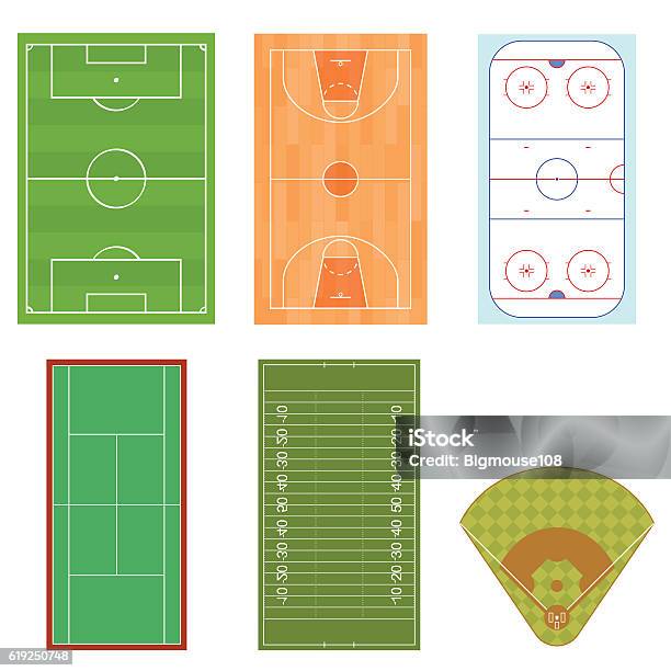 Isometric Field Guide Fieldes Set Isometric View Vector Stock Illustration - Download Image ...
