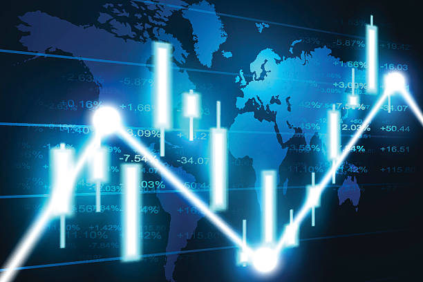 börse-konzept - currency exchange currency stock exchange trading stock-grafiken, -clipart, -cartoons und -symbole