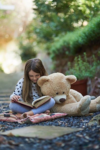 istock Teddy seems to be taking a nap from storytime 619258314
