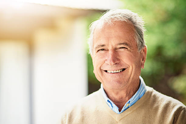 istock Enjoying his golden years 619258668