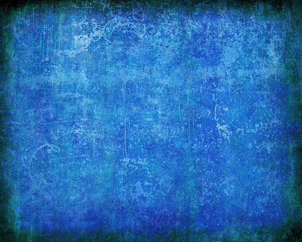istock Abstarct Blue Background Painted Scratched Wall 619262162