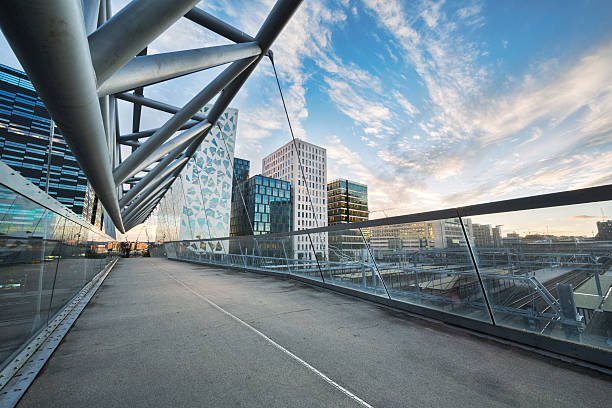istock Modern Buildings in Oslo, Norway 619366242