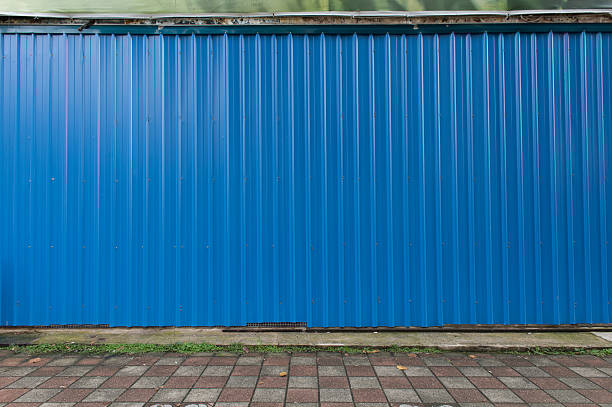 istock Large blank billboard on a street wall 619370426