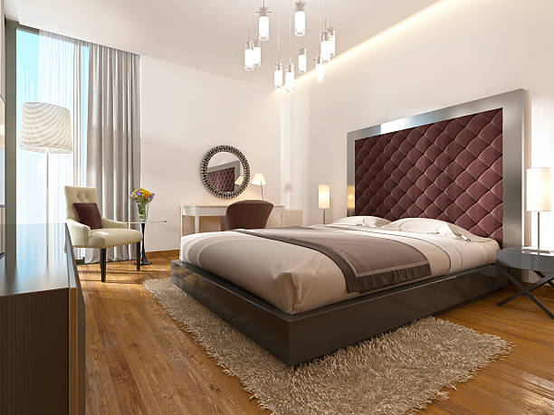 istock luxury hotel room in art Deco. 619374188