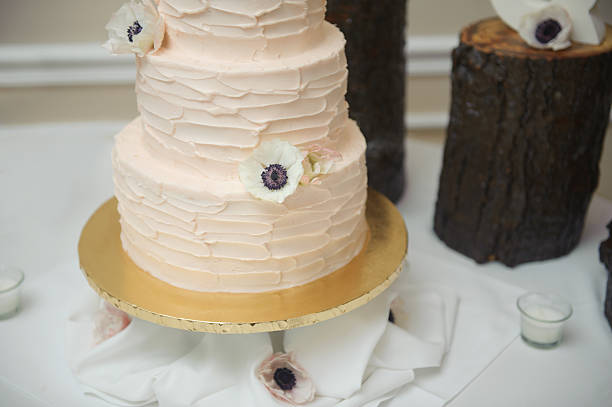 istock Closeup of Wedding Cake 619375042