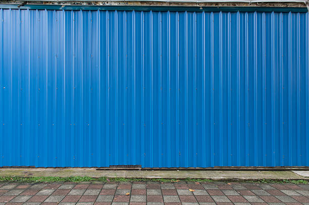 istock Large blank billboard on a street wall 619376338