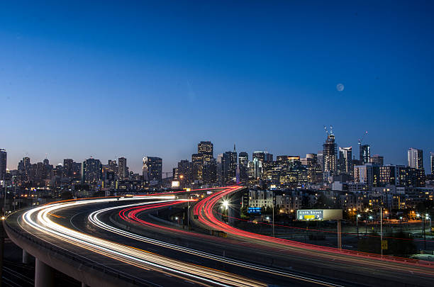 istock View of san francisco downtown at night. 619380508