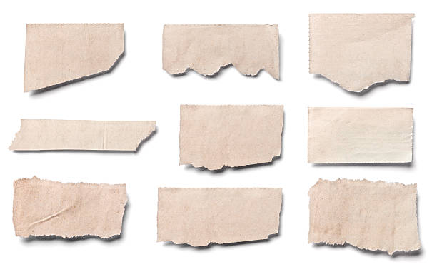 istock white news paper ripped message background 619380818