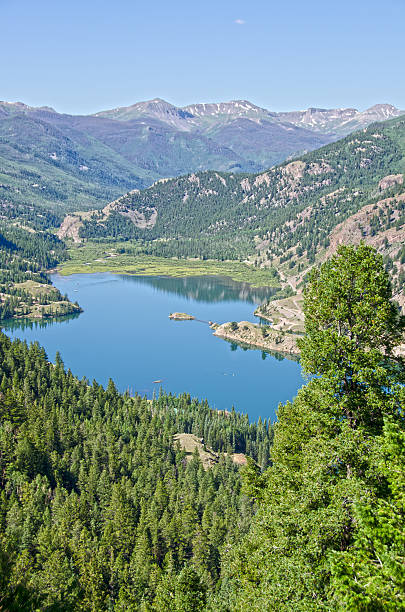 istock Lake San Cristobal in Summer 619382130